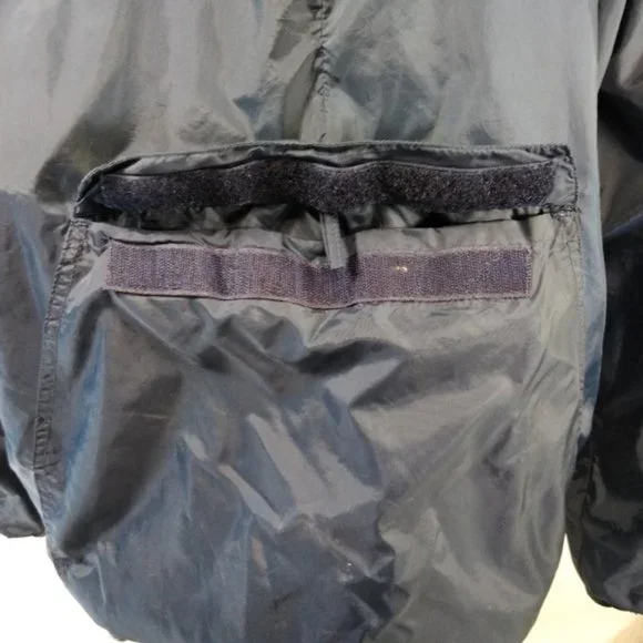 STEVE & BARRY'S men  Blue Hooded Pullover Jacket size large - Picture 7 of 7